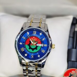 BNP Combo Package ঘড়ি + লোগো ব্যাজ (blue)